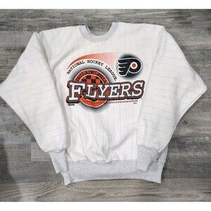 Philadelphia Flyers NHL Sweatshirt Men’s XL Heather Gray Trench Ultr Made In USA
